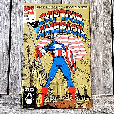 Buy Captain America #383 Jim Lee Cover - Anniversary Issue • 4.66£