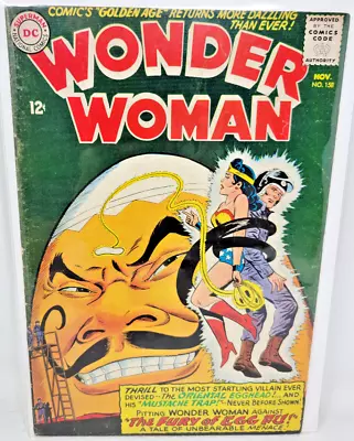 Buy WONDER WOMAN #158 1965 DC 5.0 Silver Age ROSS ANDRU COVER ART • 38.82£