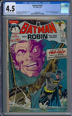 Buy Batman #234 Cgc 4.5 Two-face 1st Silver Age Appearance • 264.05£