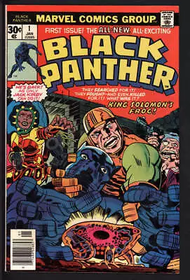 Buy Black Panther #1 7.5 // Jack Kirby Art Marvel Comics 1977 • 56.02£
