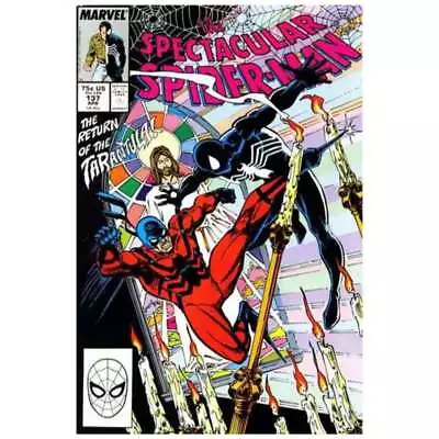 Buy Spectacular Spider-Man #137  - 1976 Series Marvel Comics VF+ [j, • 4.69£
