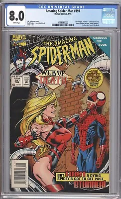 Buy Amazing Spider-Man #397 CGC 8.0 - 1st Stunner - Doc Ock And Kaine Appearance • 31.03£