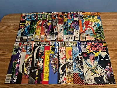 Buy Moon Knight Lot #2-35 | Missing 1 38 | Bill Sienkiewicz | Marvel Comics 1980 • 108.91£