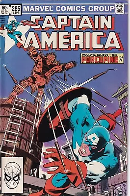 Buy Captain America #285 (Marvel Comics, 1983) Death Of Patriot Key Issue • 2.30£