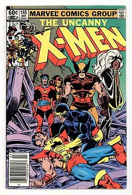 Buy Uncanny X-Men #155N VG+ 4.5 1982 • 17.86£