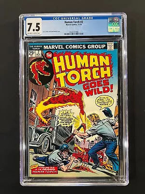 Buy Human Torch #2 CGC 7.5 (1974) • 54.35£