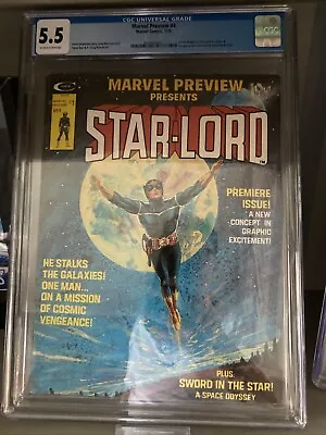 Buy Marvel Preview #4 FN- 5.5 1976 1st App. And Origin Star-Lord • 100£