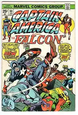 Buy Captain America #181 - Introducing New Captain America, Fine Condition • 6.99£