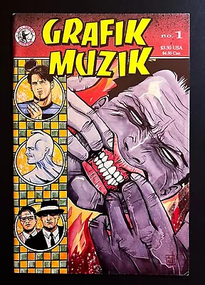 Buy *Grafik Muzik* #1 Hi-Grade Mike Allred Madman Frank Einstein  Caliber 1990 • 34.94£