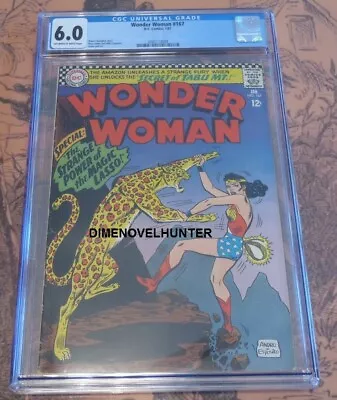 Buy Wonder Woman #167 Cgc 6.0 The Secret Of Tabu Mt With Andru & Esposito  Cover Art • 116.49£
