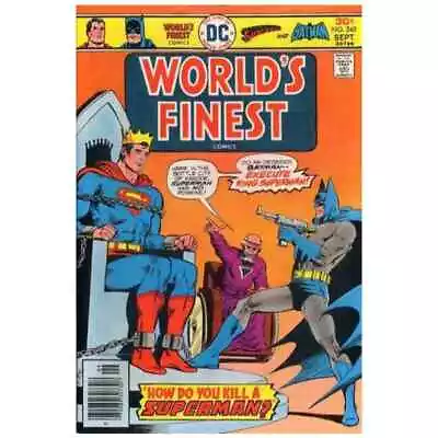 Buy World's Finest Comics #240 DC Comics Fine Full Description Below [k] • 4.92£