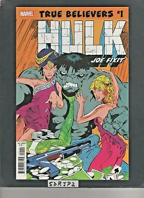 Buy True Believers Incredible Hulk #347 Nm Unread Key Reprint 1st Joe Fixit • 4.65£