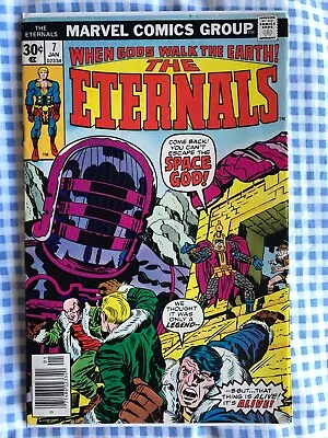 Buy Eternals 7 (1977) Jemiah App Marvel MCU Movie, Jack Kirby Art Vol 1, Cents • 5.99£