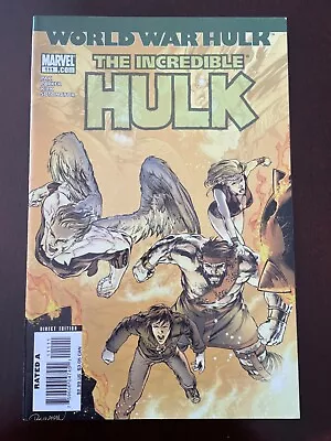 Buy The Incredible Hulk #111 Vol 3 (Marvel, 2007) Vf+ • 1.89£
