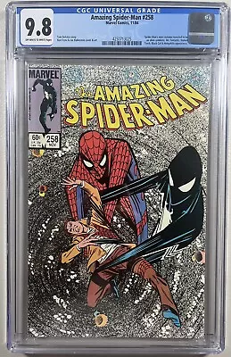 Buy Amazing Spider-Man 258 (Marvel, 1984)  CGC 9.8  **Alien Symbiote Suit Revealed** • 155.31£