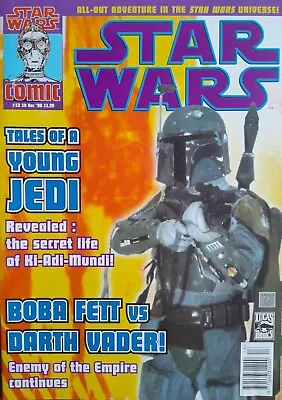 Buy STAR WARS COMIC #13 19th Dec.99 Lucas Books Collectible Back Issue VG • 8.99£