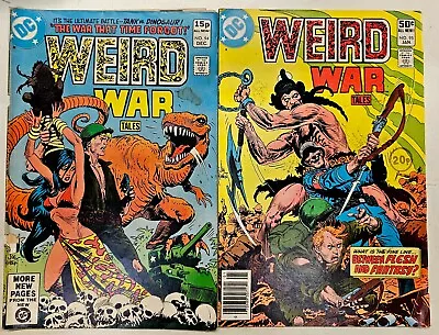 Buy Bronze Age DC Comics Weird War Tales 2 Key Issue Lot 94 95 High Grade VG • 0.99£