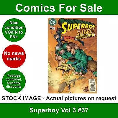 Buy DC Superboy Vol 3 #37 Comic - VG/FN+ 01 March 1997 • 3.49£