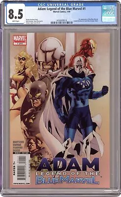 Buy Adam Legend Of The Blue Marvel #1 CGC 8.5 2009 4438069018 1st App. Blue Marvel • 229.51£
