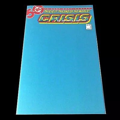 Buy Crisis On Infinite Earths #4 (Blank Facsimile Variant) • 3.88£