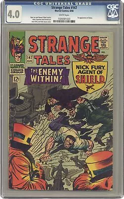 Buy Strange Tales #147 CGC 4.0 1966 1026581023 • 70.67£