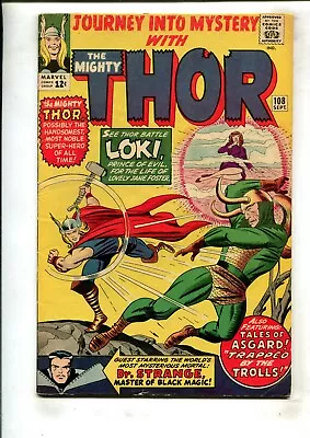 Buy Journey Into Mystery #108 (4.5) Loki!! 1964 • 69.89£