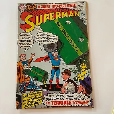 Buy Superman #182 - VG+ 1st Silver Age Appearance Of Toyman • 27.18£