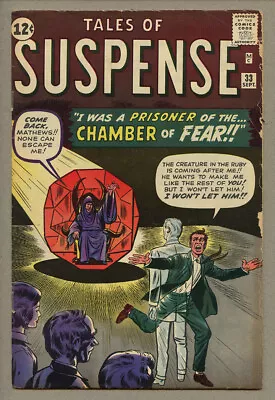 Buy Tales Of Suspense #33, Jack Kirby, Steve Ditko • 52.81£