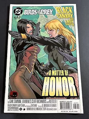 Buy Birds Of Prey # 62 2004   DC Comic 1st Ongoing Series Black Canary Oracle  8.0 • 2.72£