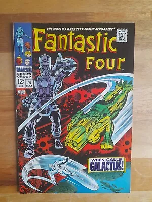 Buy Fantastic Four #74 May '68. Cents Copy. Fn • 55£