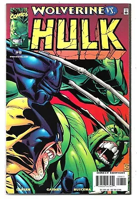 Buy Hulk #8 Vs Wolverine VFN (1999) Marvel Comics • 12.50£