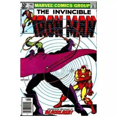 Buy Iron Man #146 Newsstand  - 1968 Series Marvel Comics VF+ [x • 10.70£