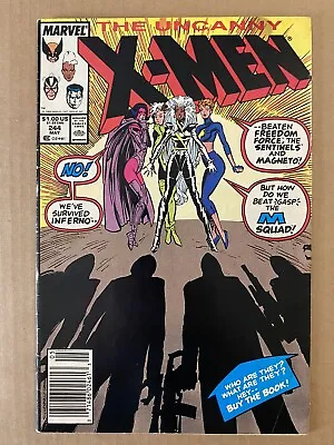 Buy Uncanny X-Men #244 Newsstand Variant Marvel Comic Book  1st Jubilee Appearance • 174.70£