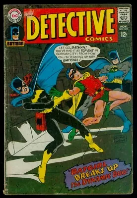 Buy DC Comics DETECTIVE Comics #369 BATMAN ROBIN BATGIRL GD+ 2.5 • 11.63£