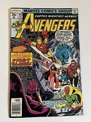 Buy The Avengers #168 Marvel 1978 Part 2 Of The Korvac Saga, Perez Art/Cover (04/30) • 6.99£