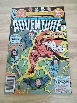 Buy Adventure Comics # 464 : D.C. Comics 1979 : The Flash, J.S.A, Deadman : 68 Pages • 4.99£