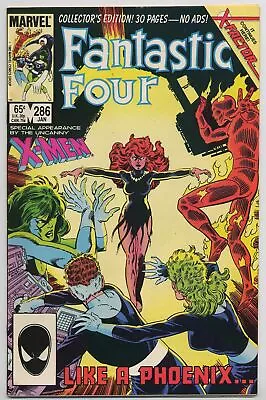 Buy Fantastic Four 286 NM- 9.2 1986 She-Hulk Jean Grey John Byrne • 11.65£