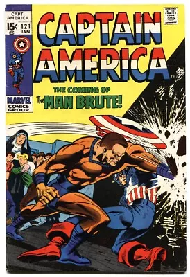 Buy Captain America #121  1970 - Marvel  -VG/FN - Comic Book • 19.18£