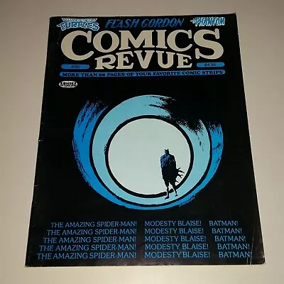 Buy Comics Revue #65 1990 Batman Spiderman Modesty Blaise Us Magazine • 9.99£