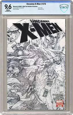 Buy Uncanny X-Men #475B Tan Sketch Variant CBCS 9.6 2006 22-0692A42-581 • 56.69£