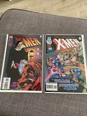 Buy The Uncanny X-men 327 And 328 Marvel Comics Bundle  • 5.99£