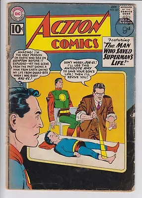 Buy Action Comics 281 - The Man Who Saved Superman's Life!  LOW GRADE 10c Silver Age • 7.99£