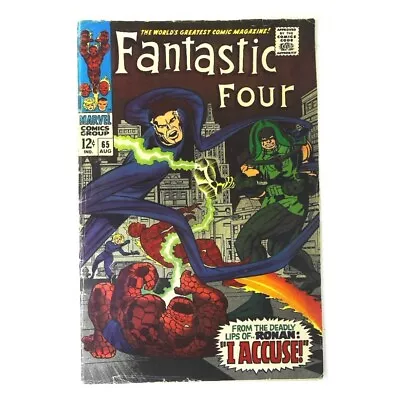 Buy Fantastic Four #65  - 1961 Series Marvel Comics VG+ / Free USA Shipping [i! • 80.90£