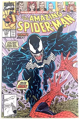 Buy Amazing Spider-man # 332. 1st Series. May 1990. Erik Larsen-cover. Vfn/nm 9.0 • 24.99£