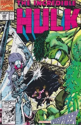 Buy INCREDIBLE HULK #388 F, Direct Marvel Comics 1991 Stock Image • 2.33£