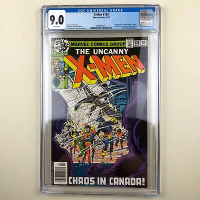 Buy Uncanny X-Men #120 (1979) CGC 9.0, 1st Alpha Flight • 135.91£