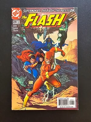 Buy DC Comics The Flash #209 June 2004 Michael Turner Cover Corner Damage • 2.33£