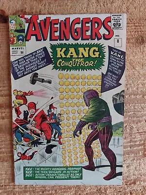Buy The AVENGERS # 8 1st KANG   PENCE 1964 KEY • 320£