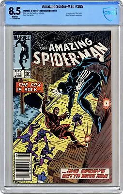 Buy Amazing Spider-Man #265 1st Printing CBCS 8.5 Newsstand 1985 21-17FE550-004 • 108.73£
