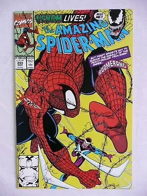 Buy Amazing Spiderman #345 2nd Appearance Cletus Kasady (Carnage) 1991 • 4.95£